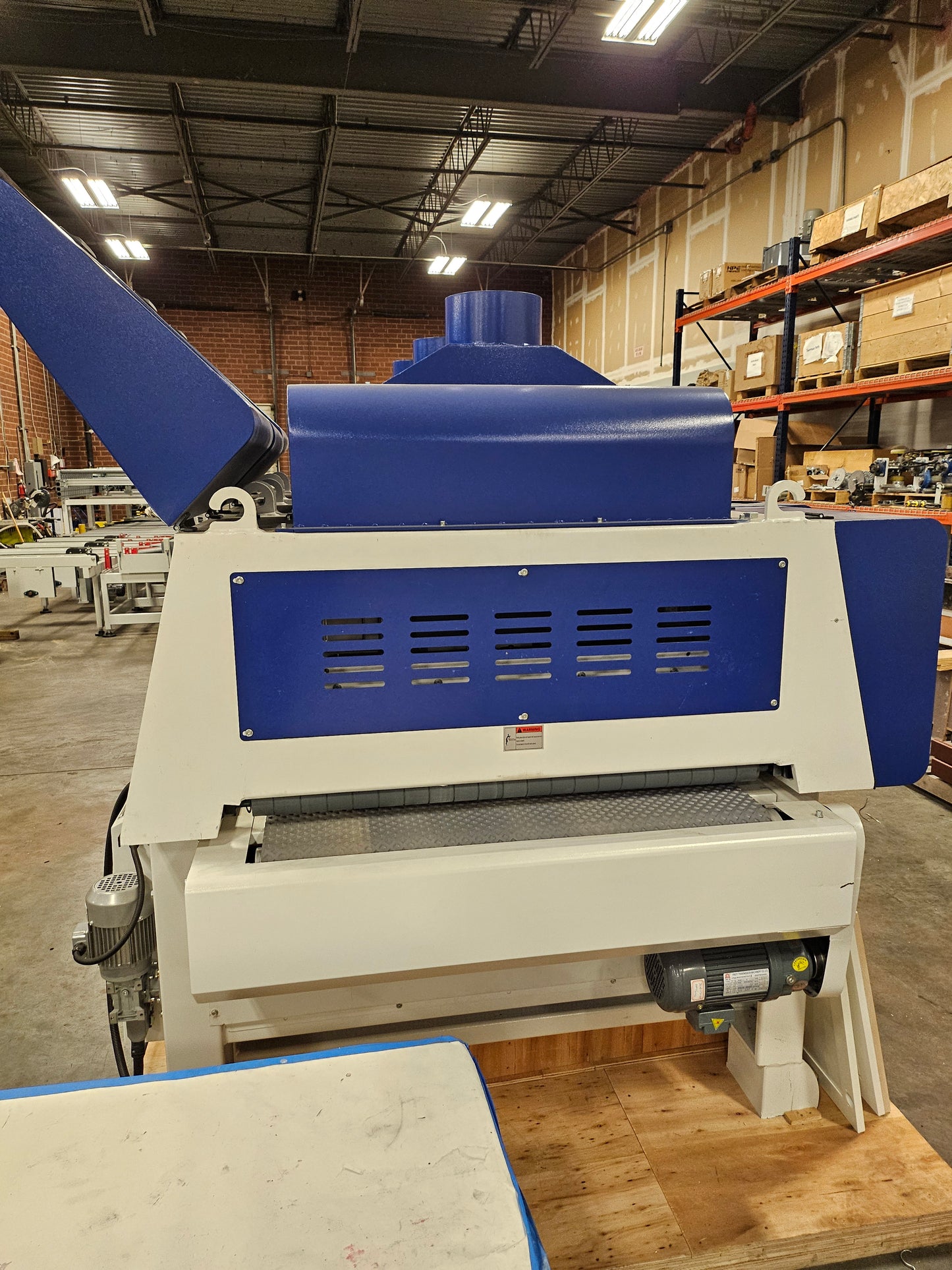 3 Head 40" Wide Brush Sander